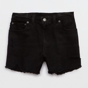 NWT Black Aerie daydream denim shorts size M